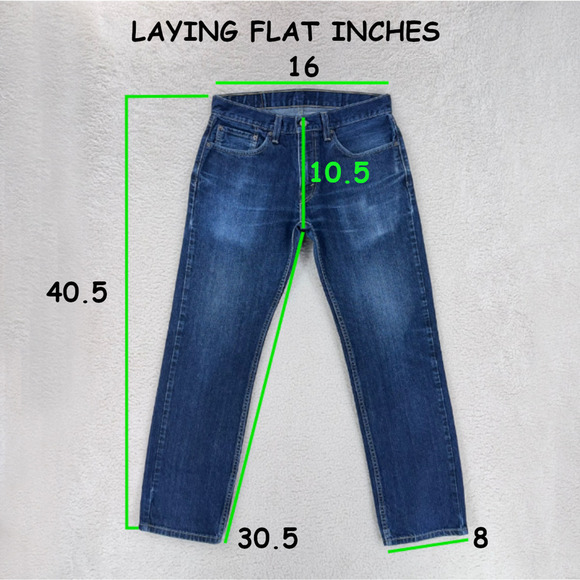 Levi's 559 Loose Straight Leg Jeans Men 32x32 Cotton Denim Rodeo Western Casual - Picture 3 of 10